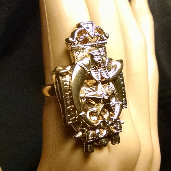 Vintage Antique Style Cocktail Ring